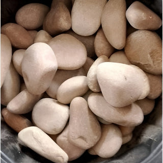 Natural River Pebble Light Brown